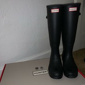 Women’s tall hunter boots size 9